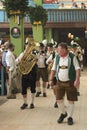 Marching Band in the Spatenbrau Tent